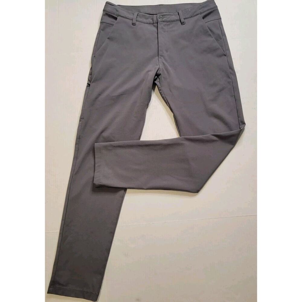 BYLT Premium Basics Everyday Pants 2.0 gray Medium golf workleisure date night